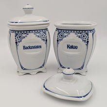 Laden Sie das Bild in den Galerie-Viewer, Melitta Anno 1900 Set - 7 Vorratsdosen und Schale