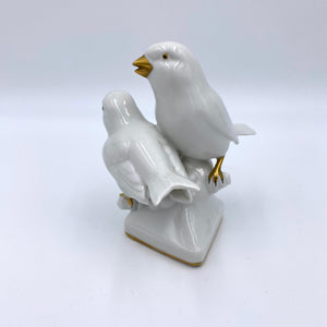 Vintage Porzellanfigur - Finken von Gerold & Co. Tettau Bavaria