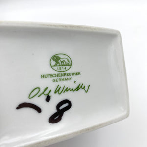 Hutschenreuther Teedose - Vogelmotiv von Ole Winther