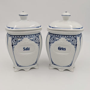Melitta Anno 1900 Set - 7 Vorratsdosen und Schale