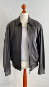 Leatherman Lederjacke - Herrengröße 26, Schwarz
